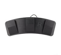 Contrôleur programmable à triple pédale USB avec 3 pédales haute sensibilité interrupteur photoélectrique pour jeux de bureau, transcription, imagerie, test d'usine B