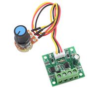 Contrôleur PWM 1.8V 3V 5V 6V 12V 2A DC PWM Régulateur de Vitesse Moteur à Courant Continu 1803BW