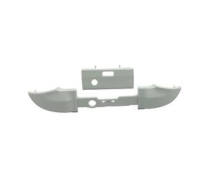 Contrôleur RB LB Bumper Mod pour XBox Series X Series S,Remplacement du pare-chocs Pièces de réparation du support de barre centrale (Ensemble blanc)