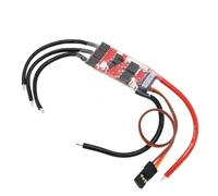 Contrôleur RC Pour 2 4S AM32 Brushless ESC 30A Contrôleur Vitesse Bidirectionnel Avec 6V 2A Multicopter Avion Voiture RC(For Car)