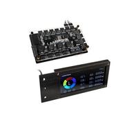 Lamptron Compatible SM436 Sync Edition PCI RGB-Lüfter und LED-Controller - Schwarz