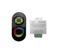 Contrôleur RGB sans fil DC12V-24V 18A, 1 pièce, panneau tactile, variateur, télécommande à 5 boutons for bande lumineuse LED RGB 2835 3528 5050(H)