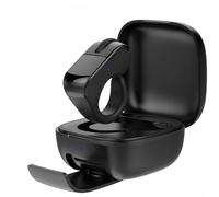 Contrôleur Ring pour lunettes intelligentes Rokid AI, télécommande sans fil Ring Gesture Controller pour lunettes AR VR Contrôle interactif des appareils intelligents (noir)
