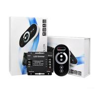 Contrôleur RVB pour éclairage LED Télécommande tactile 6 touches, conçu pour les systèmes d'alimentation CC 12 V 24 V (RVB)