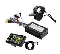Contrôleur sans balais avec affichage de l'accélérateur pour moteurs électriques 24 V/36 V/48 V 250 W pour les besoins de vélo