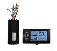 Contrôleur sans balais et écran LCD pour moteurs de vélo électrique et scooter 36 V 52 V 45 A avec puissance de 1500 W 2000 W et plusieurs modes de fonctionnement