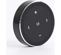 Contrôleur sans fil Bluetooth RC Kit Media Buttons Motorcycle Steering Wheel Music Player Controller Black