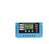 Contrôleur Solaire 12v24v Charge Batterie Plomb Lithium Réverbère Panneau Photovoltaïque Contrôleur De Charge Et De Décharge(Indicator light model 20A)