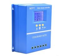 Contrôleur solaire MPPT 80 A 100 A pour chargement de batterie 12 V 48 V avec écran LCD Protection contre les surtensions et les surintensités Régulation de la température 7 modes de fonctionnement