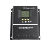 Contrôleur solaire Mppt 80a 12v 24v 36v 48v, régulateur de batterie de panneau solaire avec écran LCD avec 2 ports de charge USB pour plusieurs scénarios d'application
