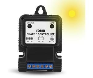Contrôleur solaire portable régulateur de contrôleur de chargeur de panneau solaire avec indicateur LED nouveau P-WM 6V/12V 3A