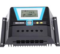 Contrôleur solaire pour batteries diverses BSC8048 80A 12V/24V/36V/48V Contrôle de charge