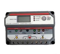 Contrôleur solaire PS30M 30 A Affichage LCD pour systèmes de batterie 12 V 24 V Prend en charge les batteries gel inondées scellées Réglages réglables Mode de charge PWM Compensation de température
