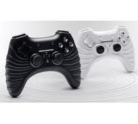 Contrôleur T-Wireless Duo Pack Ensemble 2 Joypads Noir + Blanc PS3 / PC THR