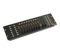 Contrôleur Table DMX 12 Projecteurs 16 Canaux 30 Banques de 8 Scènes - Algam Lighting LAL LIGHT192 Noir