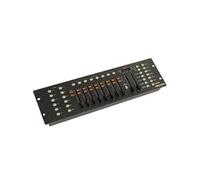 Contrôleur Table DMX 12 Projecteurs 16 Canaux 30 Banques de 8 Scènes - Algam Lighting LAL LIGHT192 Noir