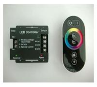Contrôleur tactile LED variateur double température de couleur RVB couleur unique module de barre lumineuse 12V-24V(12V 24V colorful controller)