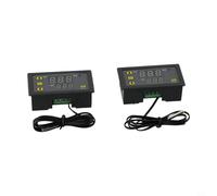 Contrôleur Température Numérique 220V avec Sonde -50~110°C | Compact 79x26mm, boîtier ABS , montage simple, compatible 220V, pour idéal serre incubateur(24V)