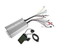 Contrôleur Trottinette Électrique 36-60V 2000-3000W, Kit Panneau M5, Modification Vélo Électrique - Affichage Complet, Haute Dissipation Thermique, Installation Facile