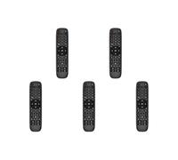 Contrôleur Universel Intelligent 5 pièces Tout-en-Un avec Gyroscope, 44 Touches IR Apprentissage RF pour Andrid TV Box, Smart TV, PC, Projecteur