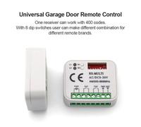 Contrôleur universel multi récepteurs AC DC, 2 canaux RX Multi AC/DC9 30V 300 868MHz pour commutateur de porte de Garage, télécommande de réception