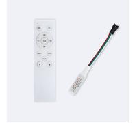 LEDKIA LIGHTING Contrôleur Variateur LED Monochrome Digital 12-24V DC avec Télécommande RF Monochrome