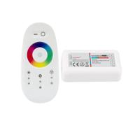 Contrôleur Variateur Tactile Ruban LED 12/24V DC RGB avec Télécommande RF