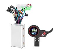 controleur Velo Electrique 36v,Eletric Scooter LCD Display, Controller LCD Display Control Panel with Shift Switch Accessory for Electric Bike Scooter(36V)