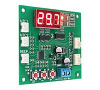 Contrôleur Ventilateur pour pwm 2 Canaux 8-60V pour affichage(C) | Double canal indépendant, pour affichage numérique RPM et température, compatible 8-60V, pour idéal pour PC et serveur