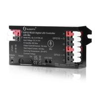 Contrôleur WLED avec microphone, ESP32 DC 5 V-24 V pour bandes LED adressables numériques RVB IC WS2811 WS2812B SK6812 WS2815 RGBW Addressibles FCOB