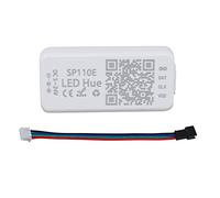 Contrôleur Ws2811, SP110e Adressable LED Bluetooth Ws2812b Contrôleur 5V-24V, iOS/Android App Télécommande sans fil, Contrôleur de lumière Pixel pour lumières WS2812 SK6812 SK6812RGBW, utilisation en