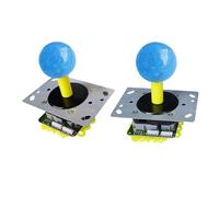 Contrôleurs De Joystick Jeu Avec Amélioration Des Configurations Sans Effort Processus Prise En Plusieurs Plates-formes Construction En Plastique Métallique 2 Pièces Bâton Jeu À Précis