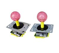 Contrôleurs De Joystick Jeu Avec Amélioration Des Configurations Sans Effort Processus Prise En Plusieurs Plates-formes Construction En Plastique Métallique 2 Pièces Bâton Jeu À Précis