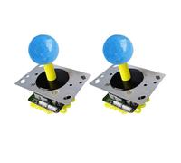 Contrôleurs De Joystick Jeu Avec Amélioration Du Processus Configuration Sans Effort Prise En Plusieurs Plates-formes Construction En Plastique Métallique 2 Pièces Kit Joystick À