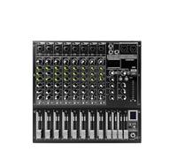 Contrôleurs DJ, Mixeur DJ 8 canaux avec effet de réverbération 256 DSP BT 5.0 USB for enregistrement PC et microphones