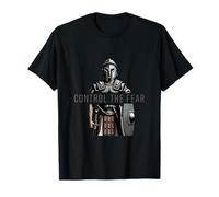 Contrôlez la Peur du Guerrier Spartiate T-Shirt