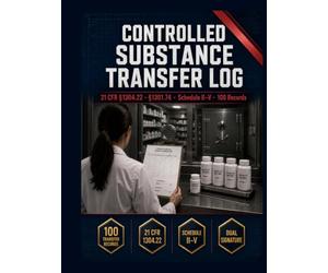 Controlled Substance Transfer Log: DEA Form 222 and CSOS Documentation for Schedule II Outgoing and Incoming Transfer, Schedule III through V Records, ... and 5 Percent Dispensing Limit Tracking