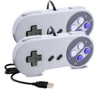 Controller Classico Usb Gamepad Joypad,Joystick Classico Usb Gamepad Per Ricevitore Sn-Es,Compatibile Con Pc Windows/Mac Os/Rasp Pi/Console Sn-Es