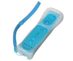 Controller Manette Wiimote Remote Telecommande avec Housse Pour Nintendo Wii bleu clair
