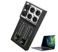 Controller Monitor Studio, contrôle du volume passif - 1 entrée 2 volume de contrôleur passif - régulation sans perte, contrôle audio précis pour le studio stéréo et audio domestique