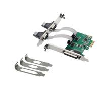 CONTROLLER SPC01G 1+2 PORTE SCHEDA A INNESTO SERIALE/PARALLELA PCIE - PARALLELA