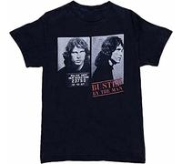 controlli The Doors Jim Morrison Mugshot T Shirt Short Sleeve Band Black M