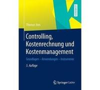 Controlling, Kostenrechnung und Kostenmanagement | Thomas Joos Sachse Thomas Joos SachseThomas Joos Sachse (Auteur)