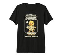 Controlling My Mouth is The Easy Part T-Shirt Haut de Gamme