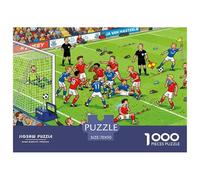 Controverse sur Le Terrain de Football Puzzle en Bois Imperméable Puzzles De 1000 Pièces pour Adultes Impossible Jeux Éducatifs