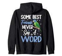 Conure couronnée Bleue Oiseau Owner Friends Conure Couronne Bleue Sweat à Capuche