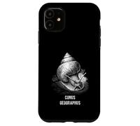Conus Geographus Cône d'escargot Illustration Scientifique Coque pour iPhone 11