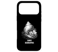 Conus Geographus Cône d'escargot Illustration Scientifique Coque pour iPhone 17 Pro Max