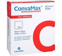 Convamax Superabsorber Non Adhésif 10x10cm 10 Pièces