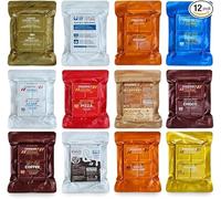 CONVAR-7 Assortiment de rations énergétiques - 12 pack complet pour sport, activités outdoor et situations d’urgence. Alimentation de survie compacte avec longue conservation.